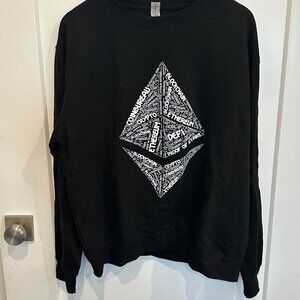 Crypto Coin Bureau ETH Word Game Sweatshirt - Men's XL